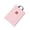 Pink, variant on Canvas Document Wallet Zippers Bag Folder for Storage Offices Home School Travel