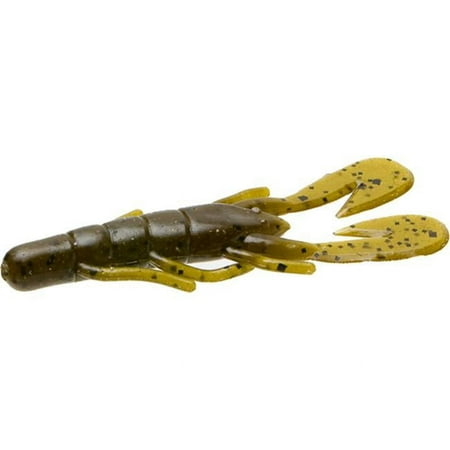 Zoom Bait Ultravibe Speed Craw in Green Pumpkin - Pack of 12