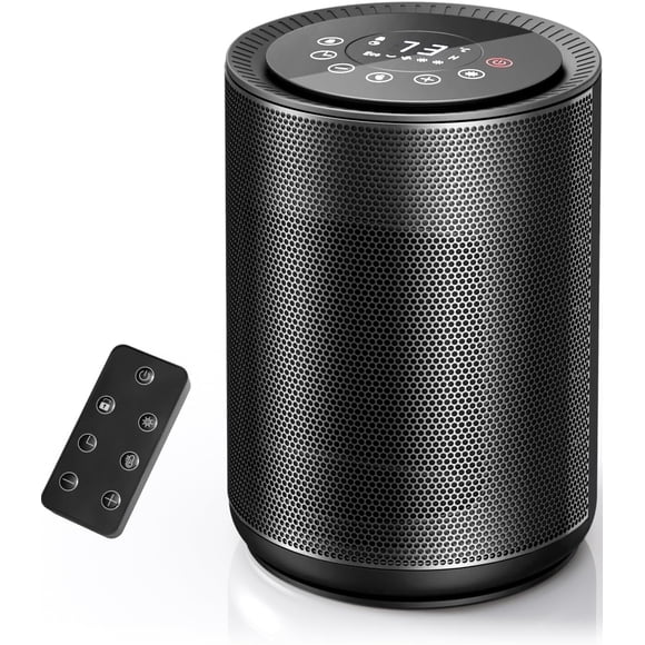 Calefactor portátil de interior R.W.FLAME de cerámica 1500 W