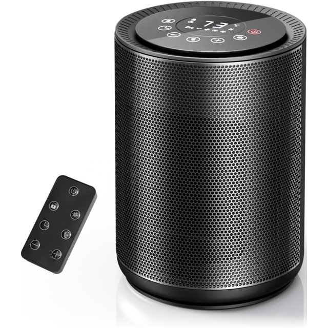 Calefactor portátil de interior R.W.FLAME de cerámica 1500 W