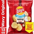 thumbnail image 2 of 1x Lay's Wavy Original Party Size Potato Chips with pan, 2 of 2