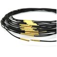 thumbnail image 2 of Necklace Rope Crystal Pendant Rope Leather Rope Gold Jewelry Lanyard Unisex Stainless Steel Buckle, 2 of 5