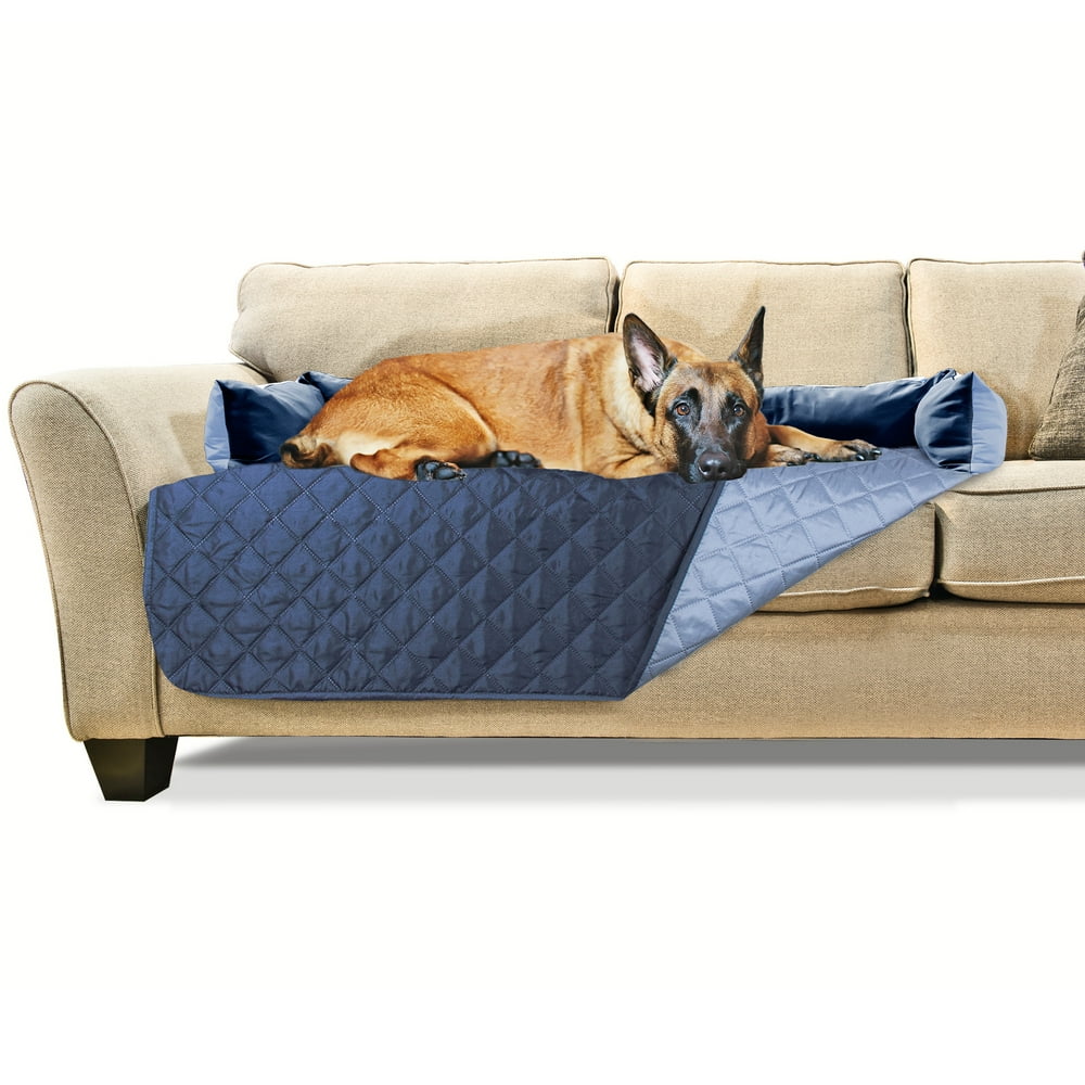 FurHaven Pet Furniture Cover Sofa Buddy Reversible Furniture Cover Protector Pet Bed for Dogs