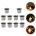 thumbnail image 1 of unbranded 10Ud Vasos Para Velas De Hierro Plateado Para Manualidades Y Interior, 1 of 8