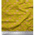 thumbnail image 1 of Soimoi Poly Georgette Fabric Fish & Shells Ocean Print Fabric by The Yard 42 Inch Wide, 1 of 2