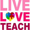 thumbnail image 3 of CafePress - Live Love Teach Autism Women's Long Sleeve T Shirt - Women's Long Sleeve Graphic Casual T-Shirt, 3 of 4