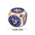 thumbnail image 3 of KNFATEQVEDG DND Dice Set Metal RPG Game Accessories 7 In 1 and Novelty Toy for Tabletop Gaming Fans, 3 of 7