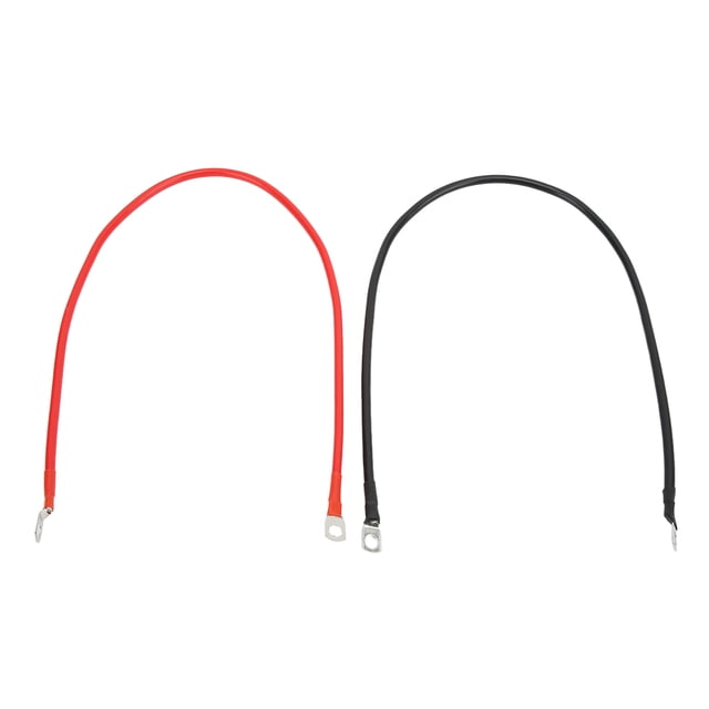 Cables de inversor de potencia, 10 AWG, rojo, negro, batería, cables de inversor de batería, cable de tierra de potencia negro y rojo, lo mejor en su clase