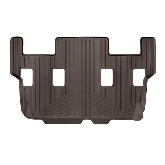WeatherTech Custom Fit FloorLiners compatible with Navigator, Expedition - 3rd Row, Cocoa