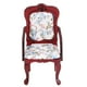 thumbnail image 5 of Silla en miniatura para casa de muñecas a escala 1:12, Mini sillón de simulación, muebles decorativos de madera, 5 of 9