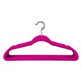 thumbnail image 1 of 25 Pack Slim Velvet Suit Hangers in Gray, 1 of 6