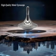 thumbnail image 4 of Levitating Spinning Top – Metal Anti-Gravity Gyro for Adults, Office Desk Decor & Stress Relief, 4 of 7