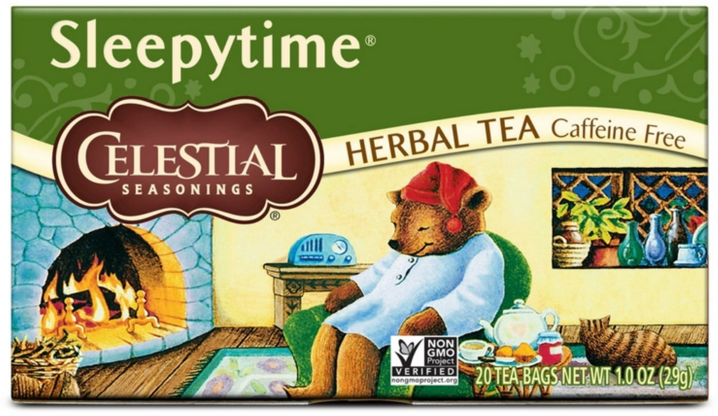 Celestial Seasonings Sleepytime Natural Herbal Tea, 20 ea (Pack of 3)