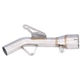 thumbnail image 3 of Exhaust Mid Pipe,Motorcycle Exhaust Mid Pipe Escape Muffler Pipe Muffler Middle Pipe Cutting-Edge Features, 3 of 8