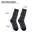 thumbnail image 2 of Fuzoiu Play Hockey Print Kids Socks For Boys Girls,Grip Crew Socks with Non Slip,Lightweight Stretch Crew Socks,Toddlers Crew Boot Socks, 2 of 5