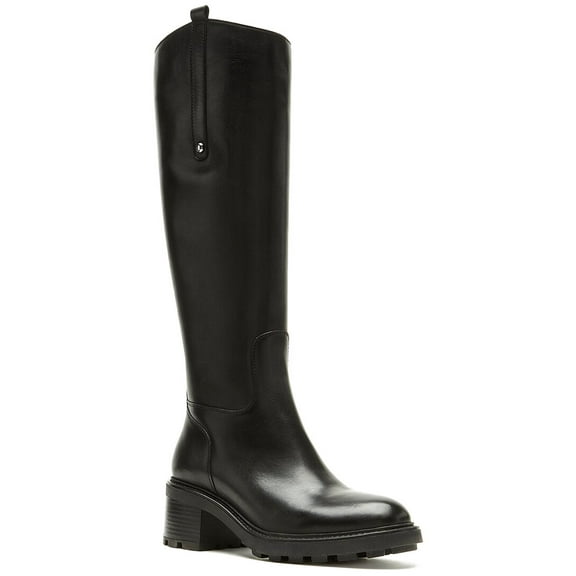 La Canadienne Atley Leather Boot, 7, Black