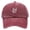 Wine, variant on Peichun Unisex Vintage Washed Distressed Baseball Cap Cute Two Hearts Embroidery Adjustable Sun Hats Soft Top Breathable Sports and Leisure Couple Caps One Size
