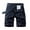 Dark Blue, variant on Gift for Adults Swim Trunks Men Swim Trunks Ndbuld Men's Plus Size Cargo Shorts Multi-Pockets Relaxed Summer Beach Shorts Pants Gray L