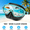01-black Blue & Black, variant on Kids Swim Goggles with Nose Cover for 3-12, 2 Pack Anti Fog/UV Swimming Goggles Mask for Boys Girls Toddler