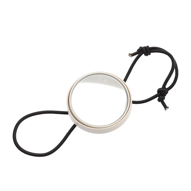 Espejo retrovisor de buceo con cuerda elástica, equipo ligero para espacios estrechos. Blanco