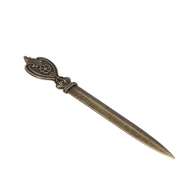 Letter Openers Retro Elegant Compact Convenient Decorative Envelope Slitter for Home Office