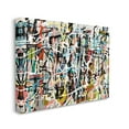 thumbnail image 3 of Stupell Industries Abstract Paint Splatter Composition Abstract Painting Gallery Wrapped Canvas Print Wall Art, 48 x 36, 3 of 7