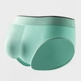 thumbnail image 4 of B.JOBSEN Men's XL Green Cotton Briefs - Classic, Comfortable & Breathable, Durable Everyday Underwear, 4 of 6