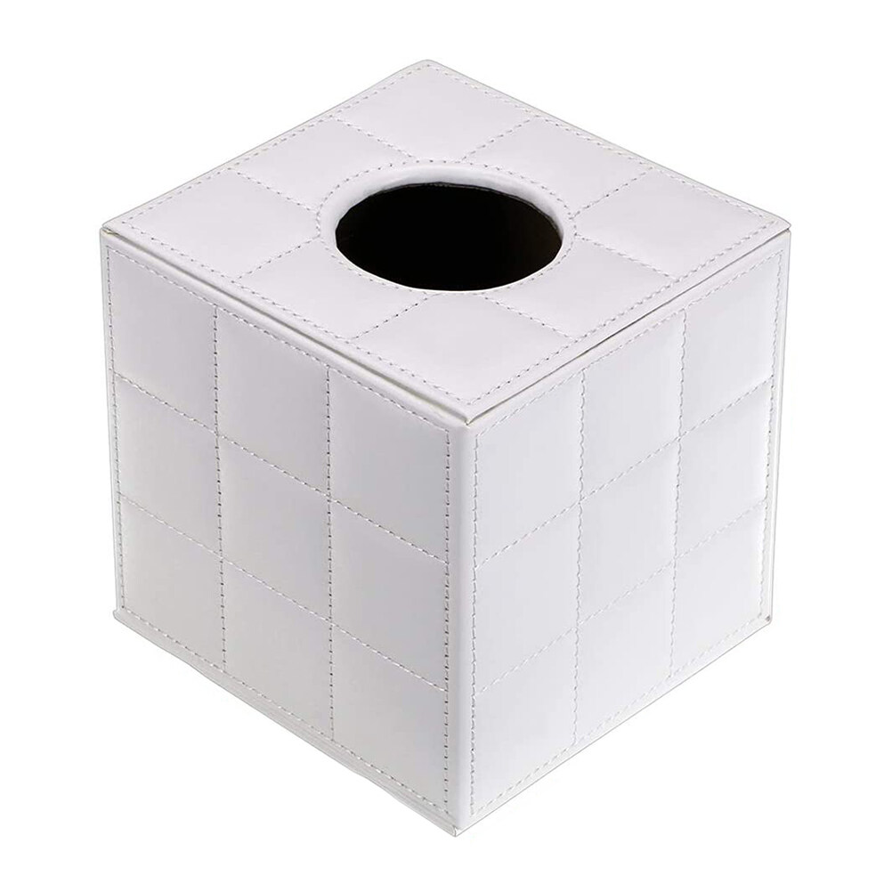 Tissue Holder Table Tissue Cover Leather Tissue Box Car Tissue