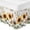 Beige, variant on Retro Eucalyptus Leaves Bed Skirt Cal King Size 16 Inch Drop, Elastic Wrap Around Bed Skirts Pleated Luxury Dust Ruffles For Twin Full Queen Cal King Base Beds, Rustic Pastoral Botanical