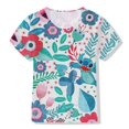 thumbnail image 1 of Camiseta para niños, camiseta con estampado de punto nuevo para bebés, ropa de verano para niños, camiseta para niñas pequeñas, ropa bonita de animación 140 Gao Jinjia LED, 1 of 2