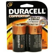 Duracell  Batteries, Size D (2 Batteries)
