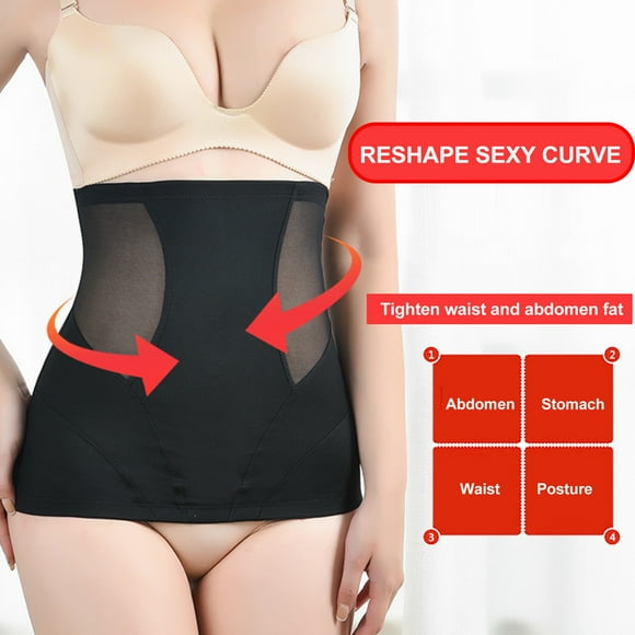 Summer Savings Clearance! Women's Latex Plastic Waist Corset Sling, Sports Shaping Waist Trainer for Abdominal Lifting and Buttocks, Training Gear for Fitness and Posture