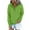 Green, variant on IROINNID Hoodie for Women Solid Hooded Quarter Button Pullover Long Sleeve Casual Fall Warm Hoodie Basic Tops with Pocket,Green