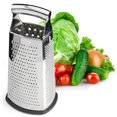 thumbnail image 1 of Râpe Premium, Grande Râpe de 10 Pouces en Acier Inoxydable à 4 Côtés pour Parmesan, Gingembre, Légumes et Plus Encore, 1 of 4