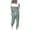 Mint Green, variant on 2 Piece Sets for Women Shorts Casual Older Two Piece Sets for Women Fall Pants Women'S Round Neck Long Sleeve Top   Pants Color Blocking Home Sports Casual Yoga Suit