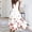 White#5, variant on Black*Friday Discounted Items under $5 GaThRRgYP Women's Tiered Ruffle Short Sleeve Dress,Summer Dresses for Women Print Sleeveless Round Neck Dress Casual Dresses