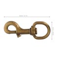 WEUVEB 2Pcs Traction Rope Buckle for Pet Harness Accessories Zinc Alloy ...