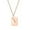 Rose Gold, variant on Mother's Day Gifts, Love Letter Envelope Shape Necklace - 304 Stainless Steel Mirror Polished Pendant, 17.72'' Hypoallergenic Chain for Mother’s Day, Christmas, or Personalized Gifts