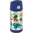 Thermos Kids Stainless Steel Vacuum Insulated Funtainer Straw Bottle