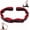Red, variant on 8 Sections Fitness Resistance Bands, Elastic Tension Rope, Numbered Resistance Bands for Glutes, Dance Resistance Band Fitness Resistance Exercise Pull Strap for Yoga, Pilates, Dance, Gymnastics