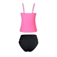 thumbnail image 6 of CONZONE Womens Period Tankini Sets 2 Peice Swimsuits for Women Menstrual Leakproof Swim Bottoms Solid Color Lightweight Summer Beach Bathing Suits, 6 of 7