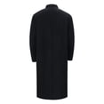 thumbnail image 5 of Fgnfyis Mens Winter Jacket Longline Open Front Knit Cardigan Norse Retro Warm Coat Trench Coat Men Black XL, 5 of 8