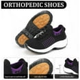 thumbnail image 6 of Orthopedic Shoes for Women Men Arch Support Plantar Fasciitis Comfort Knit Walking Nursing Work Sneakers, 6 of 9