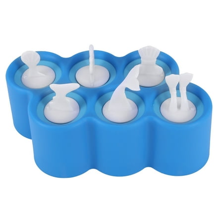 

6 Fish Traditional Ice Molds 6 Freeze -To-Eat /Clownfish/Octopus/Scuba/ Shape Whale Fish Ice Mold(1 PCS)