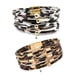 thumbnail image 5 of Guardurnaity de leopardo De moda Ligero Diferentes colores Diseño único Fácil de usar Joyas de leopardo de larga vida útil Ropa, zapatos y accesorios Miscelánea Café Ligero, 5 of 5