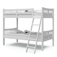thumbnail image 5 of Storkcraft Caribou Twin over Twin Bunk Bed, White, 5 of 9