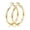 gold 30mm, variant on 14K Gold Plated Hoop Earrings for Women, Hypoallergenic Sterling Silver, 30–60MM, Jewelry Gift