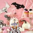 thumbnail image 6 of Halloween 3-Tier Serving Tray 1 Pack, Spider Web Cake Cupcake Stand for Party Treats Dessert Table Seasonal Decor Centerpiece Gift Decorations with Snoep in Beperkte Oplage, 6 of 7