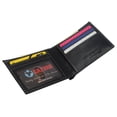 thumbnail image 6 of Real Leather Mens Slim Bifold Wallet RFID Blocking Front Pocket Wallets for Men, 6 of 40