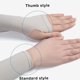 thumbnail image 5 of TYPPKMM UV Protection Arm Sleeves, Ice Silk Cooling Fabric, 1 Pair Unisex, for Driving Cycling Running, Standard black, 5 of 7
